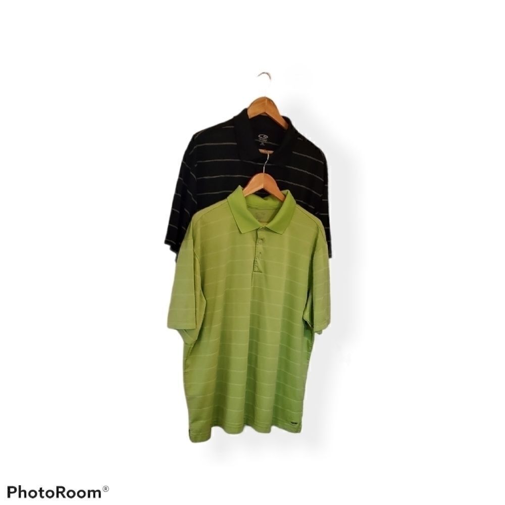 2 Men's C9 by Champion Duo Dry Polos Size XL